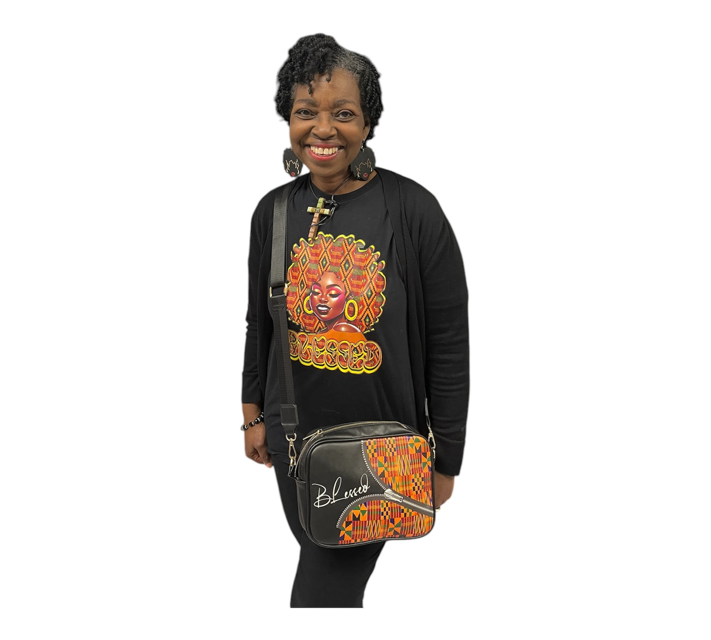 Blessed in Kente T-shirt