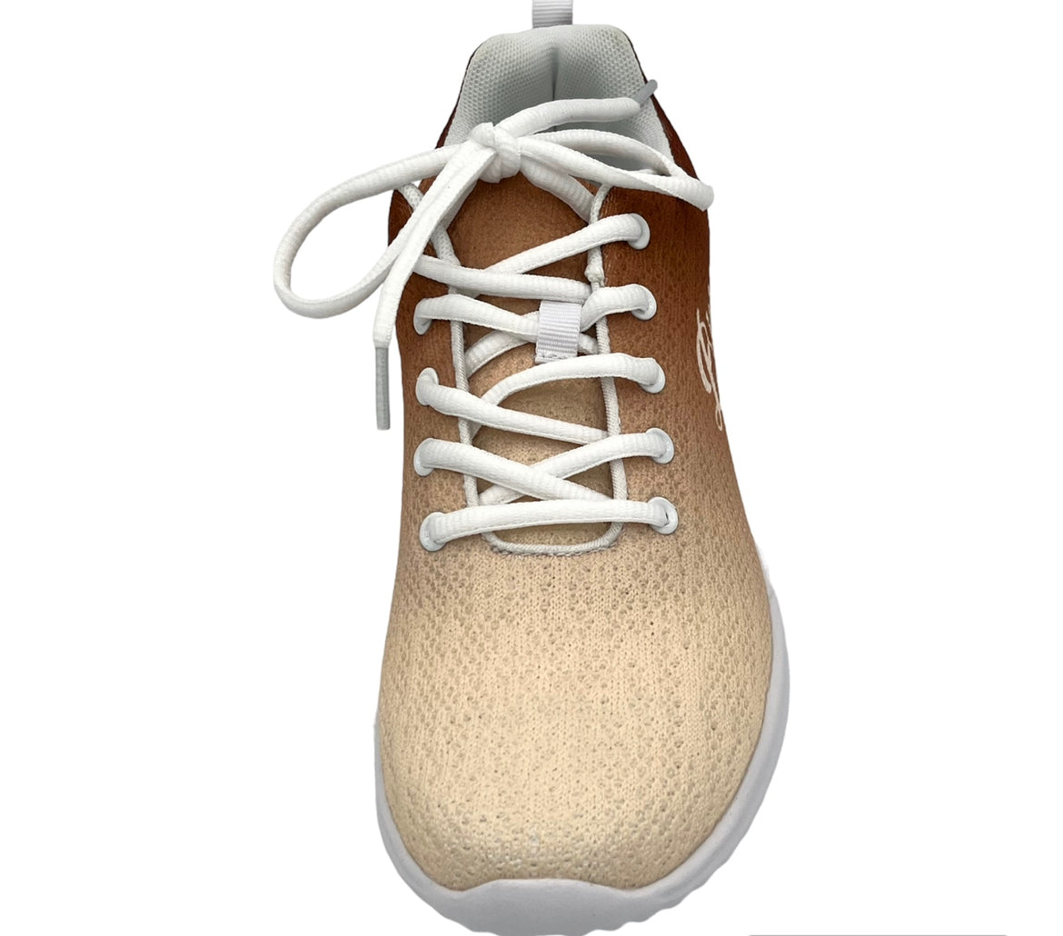 Blessed in Brown Ombre Women's Athletic Shoe