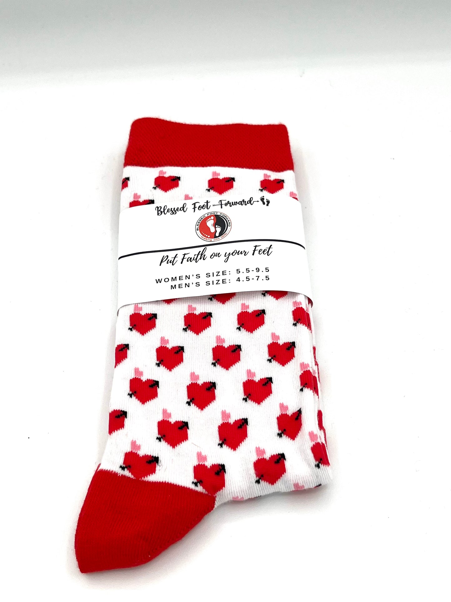 Heart for God Socks