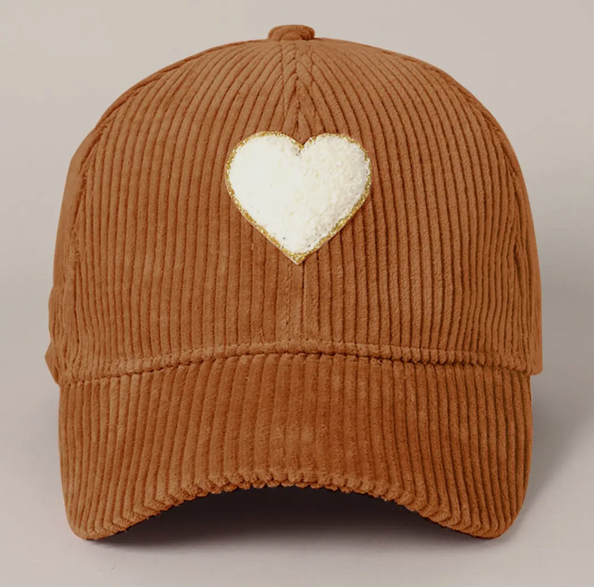 Heart 3D Corduroy Hat