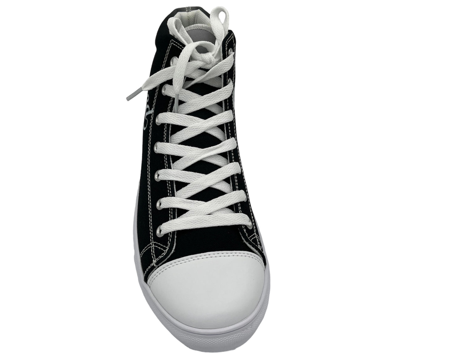 Blessed in black ombre Women's Hightop Canvas Shoe