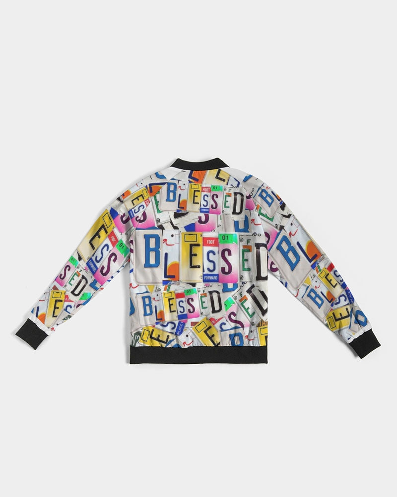 Blessed in Motion Ladies Bomber Jacket