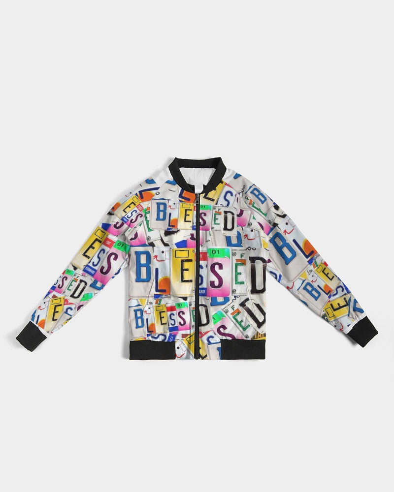 Blessed in Motion Ladies Bomber Jacket