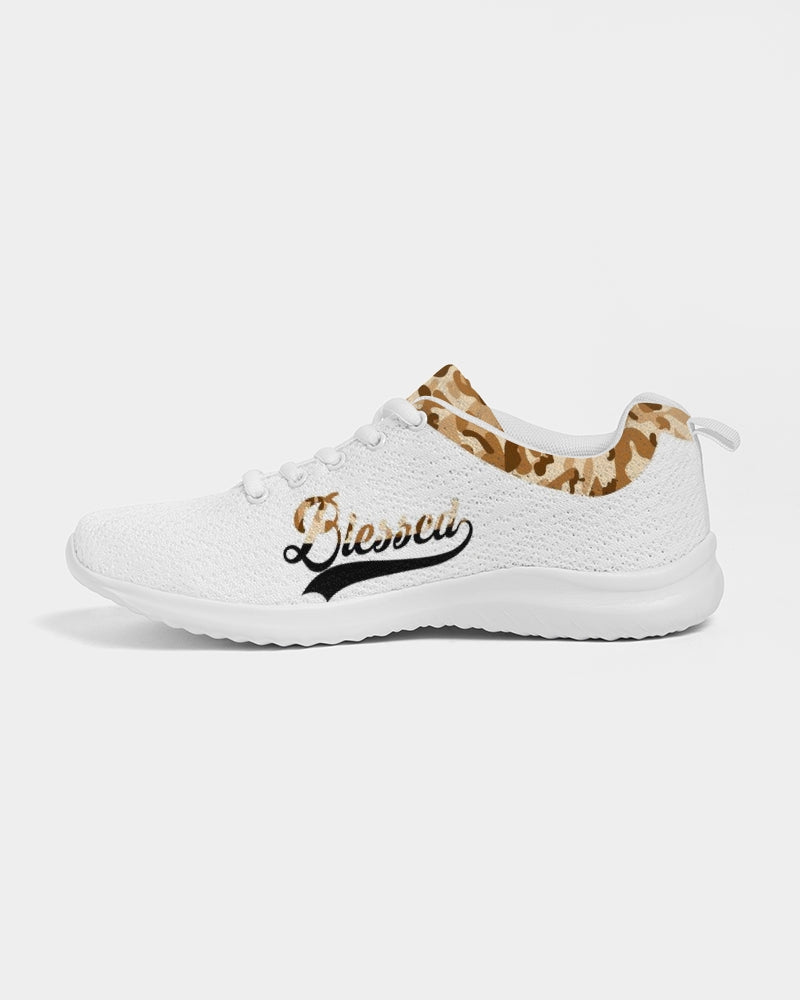 Blessed in Brown camo Women's Athletic Shoe