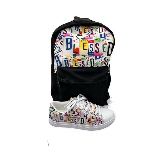 Blessed in Motion Canvas Backpack